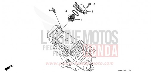 THERMOSTAT CBR900RRT de 1996